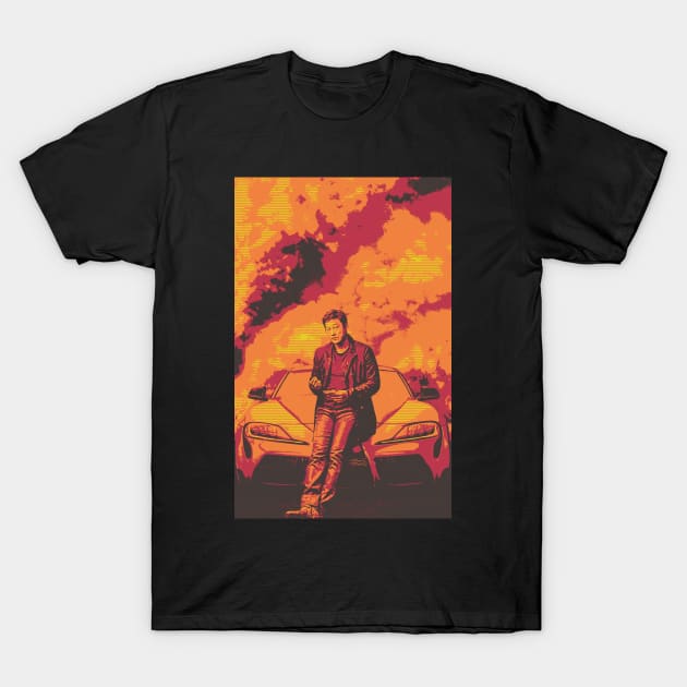 The Fast Saga HAN Fan-Art Fast Furious 9 Vintage Style T-Shirt by kaitokid